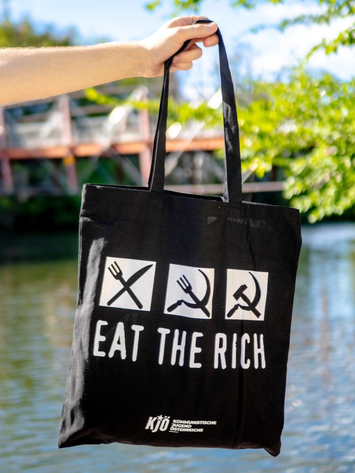 "EAT THE RICH" Sackerl – Ansicht 5