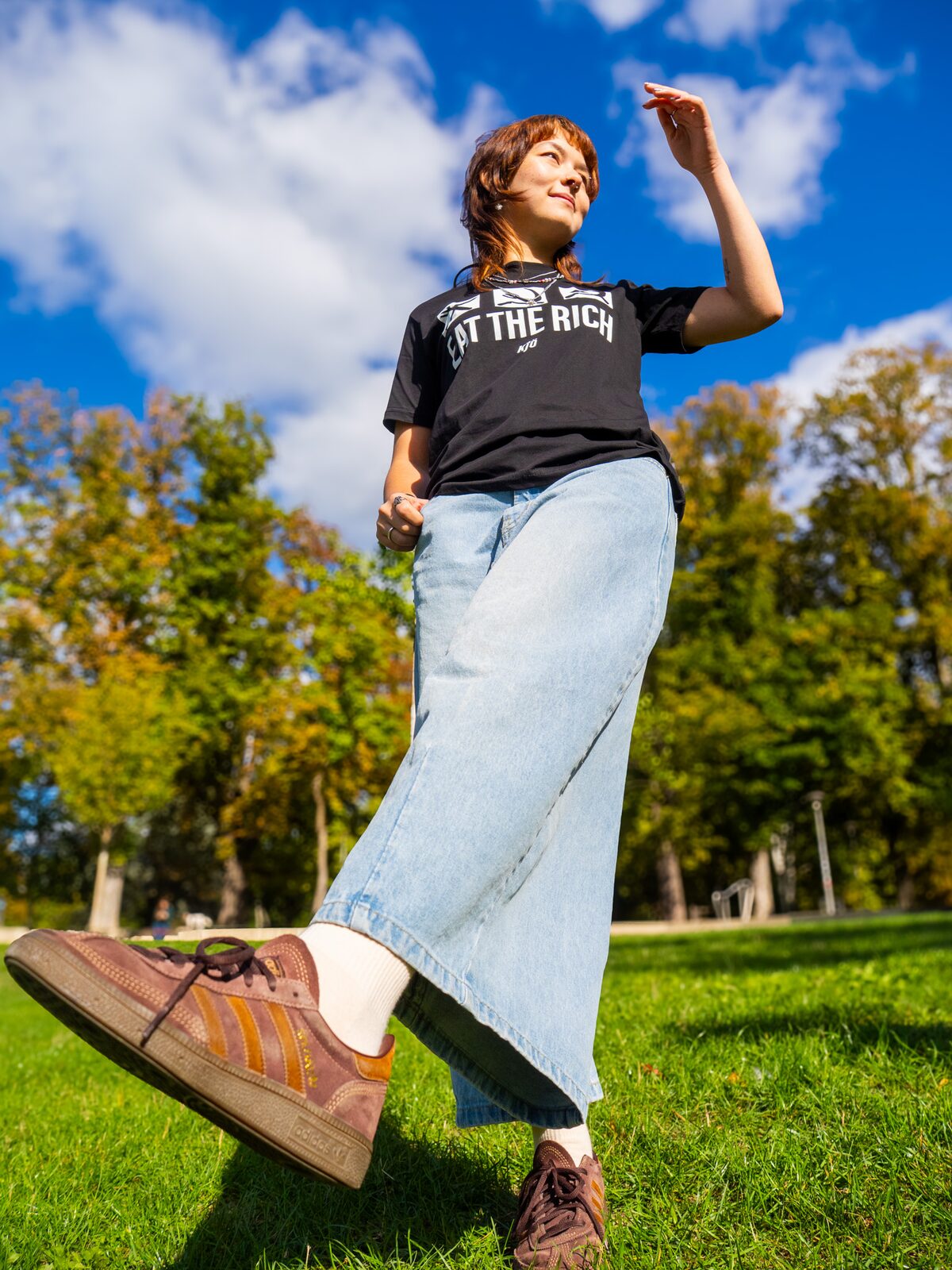 "EAT THE RICH" T-Shirt – Ansicht 3